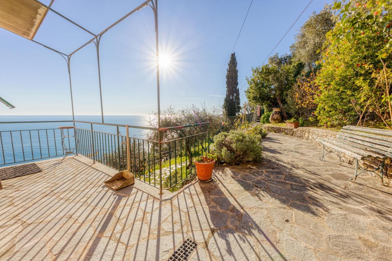 Appartement Casaviva - Ampio Trilocale Vista Mare Con Piscina - Pieve Alta à Pieve Ligure Extérieur photo