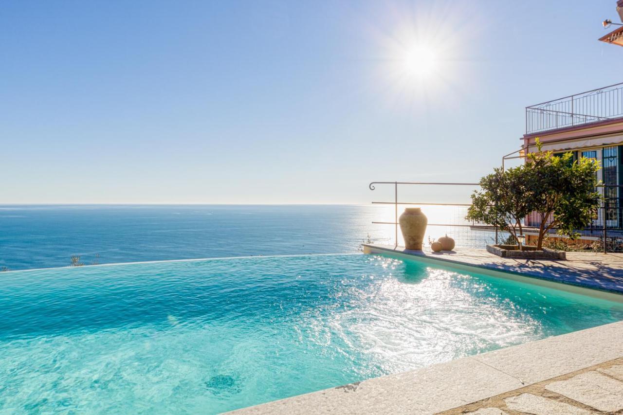 Appartement Casaviva - Ampio Trilocale Vista Mare Con Piscina - Pieve Alta à Pieve Ligure Extérieur photo