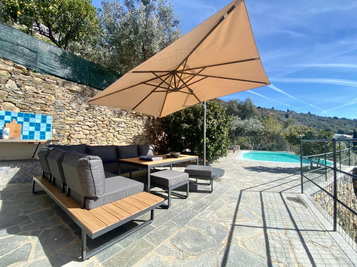 Appartement Casaviva - Ampio Trilocale Vista Mare Con Piscina - Pieve Alta à Pieve Ligure Extérieur photo