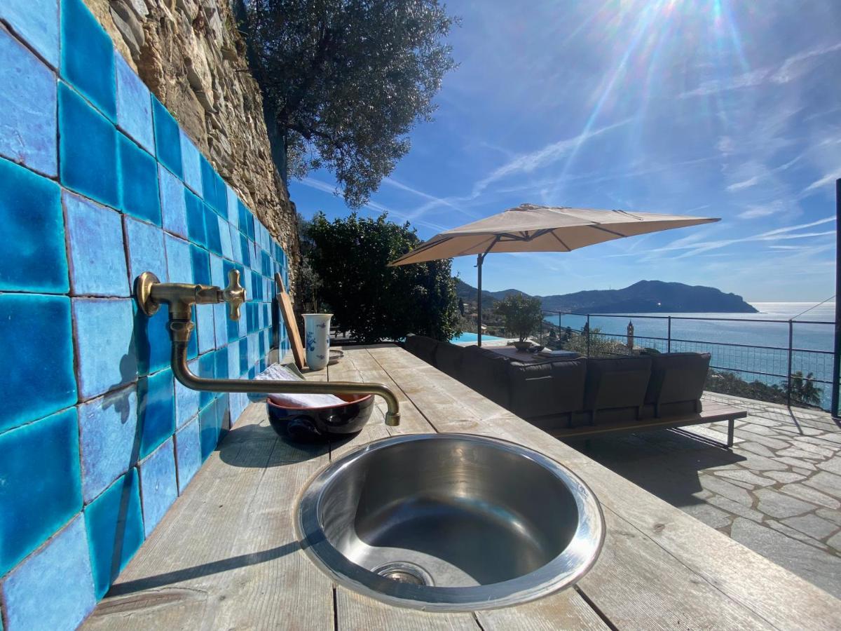 Appartement Casaviva - Ampio Trilocale Vista Mare Con Piscina - Pieve Alta à Pieve Ligure Extérieur photo
