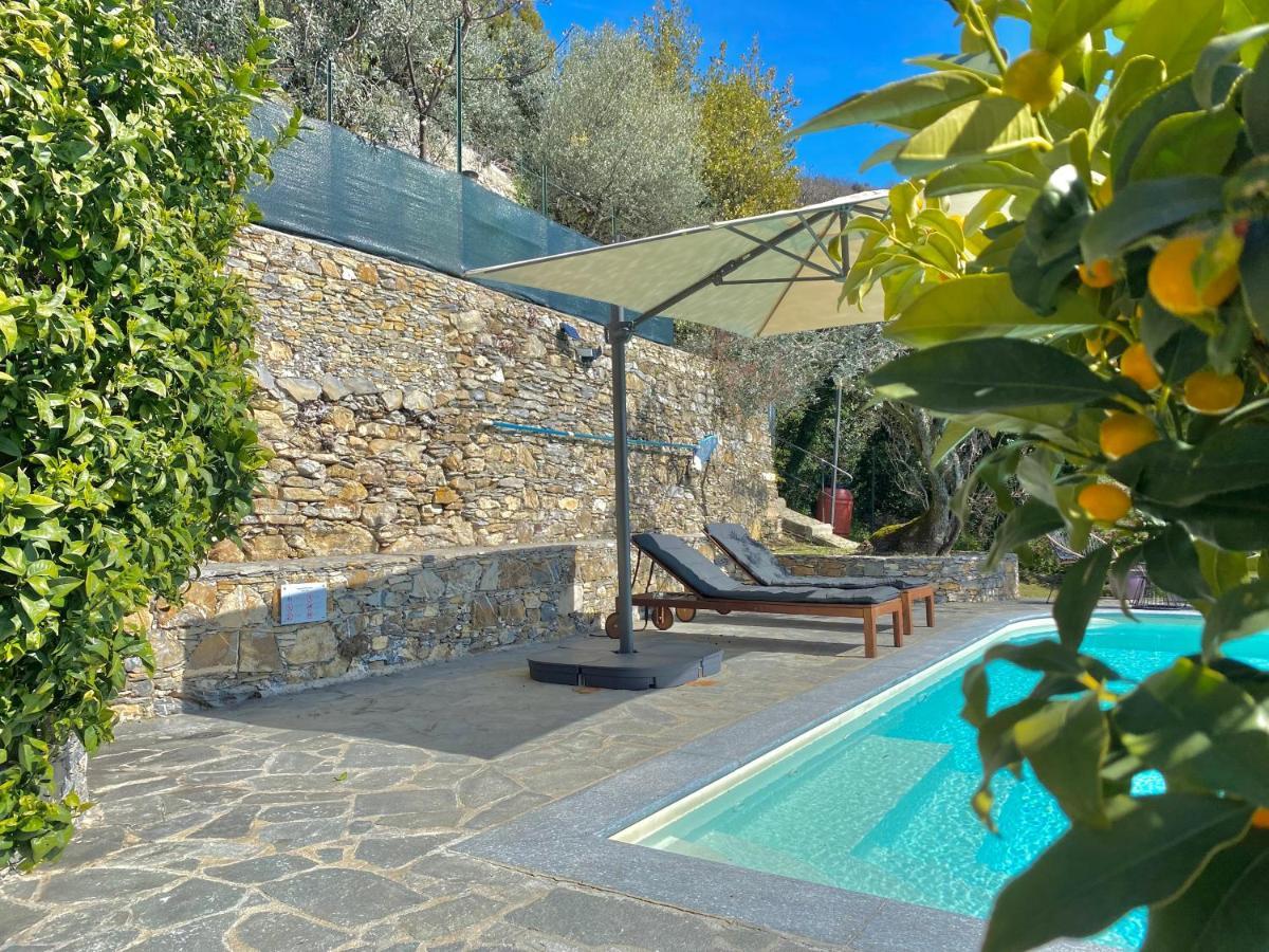 Appartement Casaviva - Ampio Trilocale Vista Mare Con Piscina - Pieve Alta à Pieve Ligure Extérieur photo